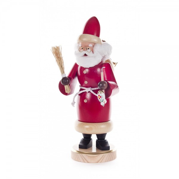 Dregeno Erzgebirge - Räuchermann Weihnachtsmann - 24cm