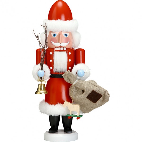 Seiffener Volkskunst Nussknacker Gross - Weihnachtsmann 38cm