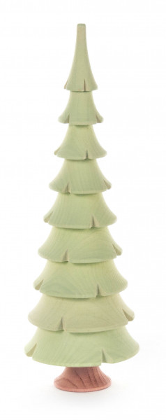 Dregeno Erzgebirge - Massivholzbaum hellgrün, 17,5 cm