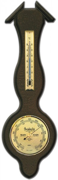Fischer Kleine Wetterstation Sheraton mit Holzgehäuse