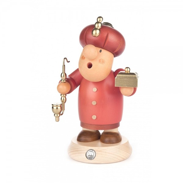 Dregeno Erzgebirge - Räuchermann-Serie Müllerchen - Melchior - 16cm
