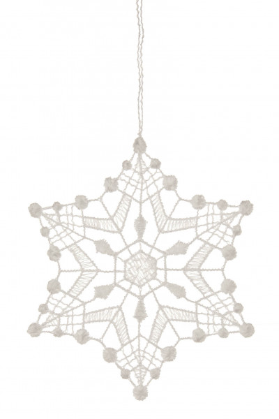 Dregeno Erzgebirge - Behang Schneestern II