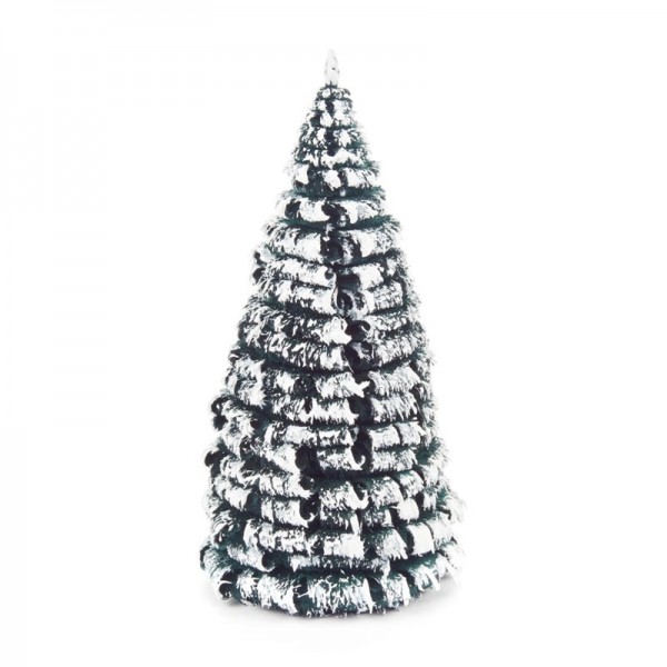 Dregeno Erzgebirge - Miniatur-Rauhreifbaum, grün/weiß, 12 cm, 3-teilig