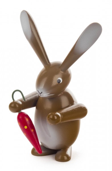 Dregeno Erzgebirge - Hase braun mit Schirm