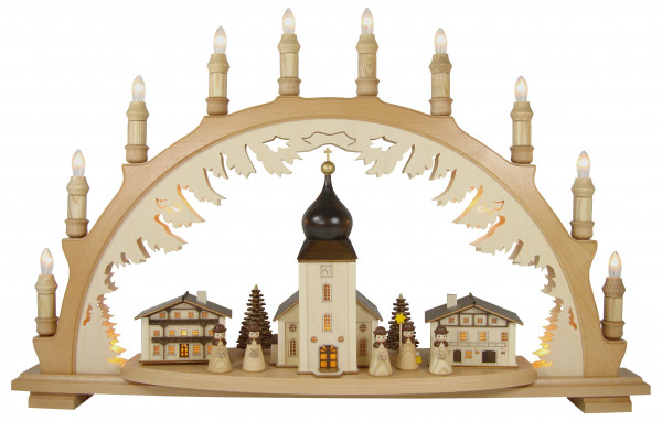 Lenk & Sohn - Schwibbogen Bergkirche, Kurrende natur
