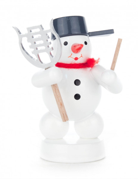 Dregeno Erzgebirge - Schneemann mit Lyra