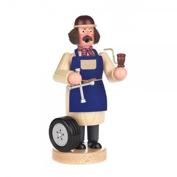 Dregeno Erzgebirge - Räuchermann Autoschlosser - 18cm