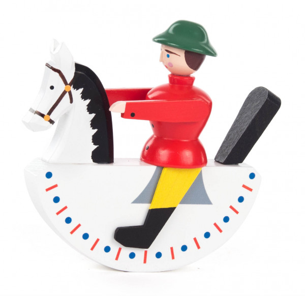 Dregeno Erzgebirge - Reiterlein rot, 9,5 cm