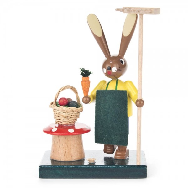 Dregeno Erzgebirge - Hase mit Pilz