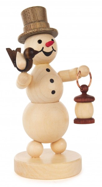 Dregeno Erzgebirge - Schneemann mit Laterne