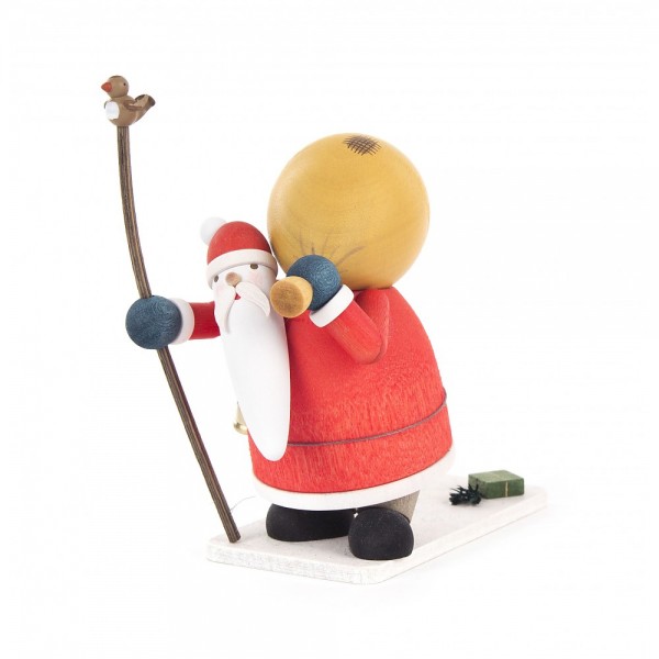 Dregeno Erzgebirge - Miniatur Knecht Ruprecht, bunt - 10cm
