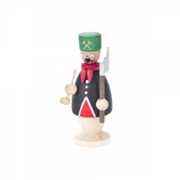 Dregeno Erzgebirge - Miniatur-Räuchermann Bergmann - 9cm