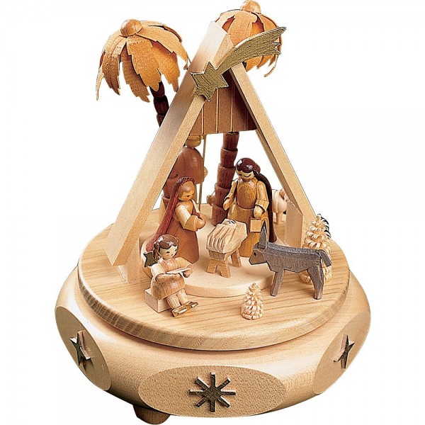 Richard Glässer Spieldose Christi Geburt