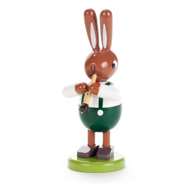 Dregeno Erzgebirge - Hase mit Klarinette, klein