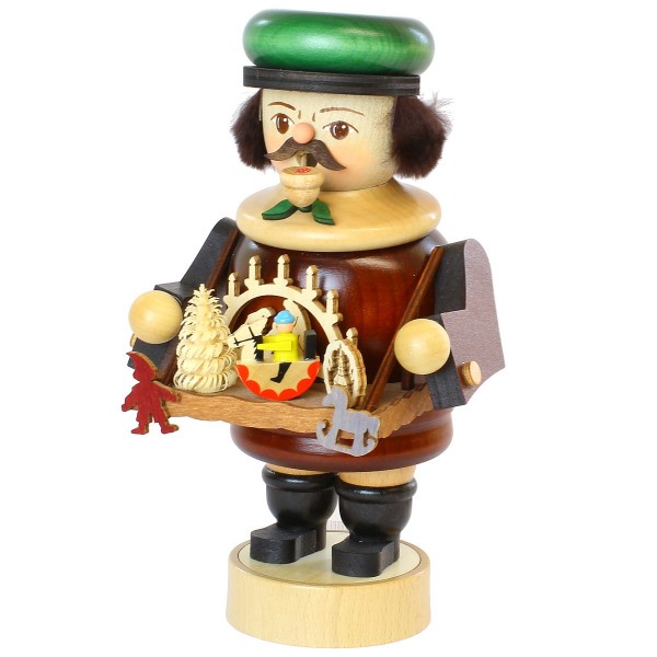 Räuchermann Erzgebirge - Qualmgusch Holzkunsthändler - 20cm