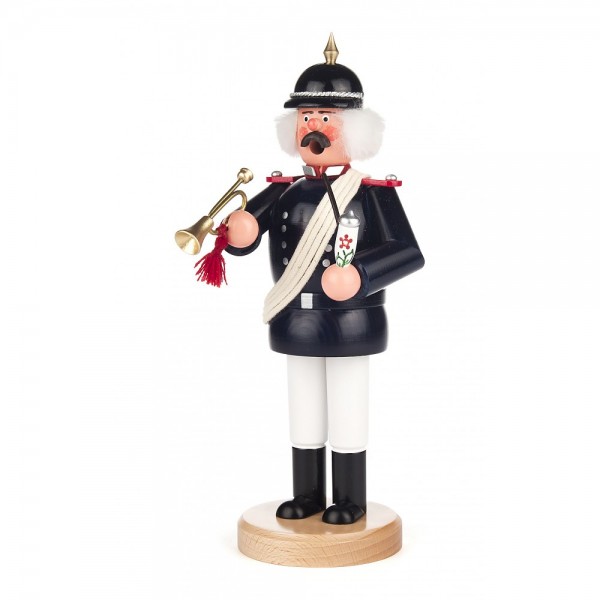 Dregeno Erzgebirge - Räuchermann Feuerwehrmann - 22cm