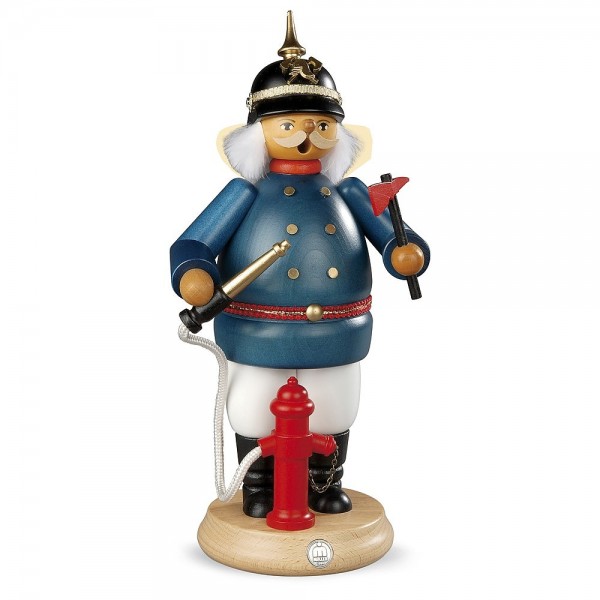 Müller Räuchermann groß Historischer Feuerwehmann 25cm