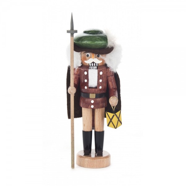 Dregeno Erzgebirge - Nussknacker Nachtwächter 14cm