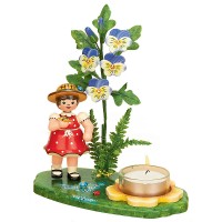 Hubrig Blumenmädchen 17 cm Blumenkind Lichterhalter Hornveilchen Hubrig Blumenmädchen 17 cm Blumenkind Lichterhalter Hornveilchen
