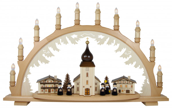 Lenk & Sohn - Schwibbogen Bergkirche, Kurrende schw.