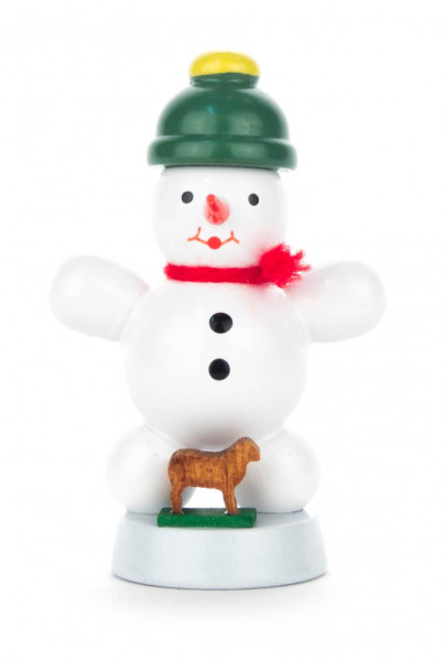 Dregeno Erzgebirge - Schneemann mit Kuh