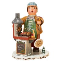 Hubrig Volkskunst - Winterkinder Räuchermann Grillmeister 20cm Hubrig Volkskunst - Winterkinder Räuchermann Grillmeister 20cm