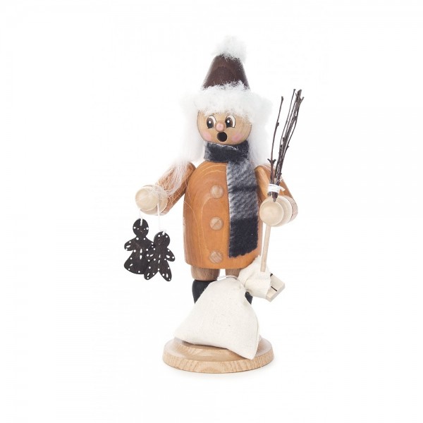 Dregeno Erzgebirge - Räuchermann Weihnachtsmann - 21cm