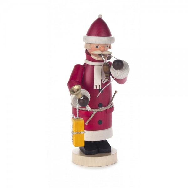 Dregeno Erzgebirge - Räuchermann Weihnachtsmann - 19cm