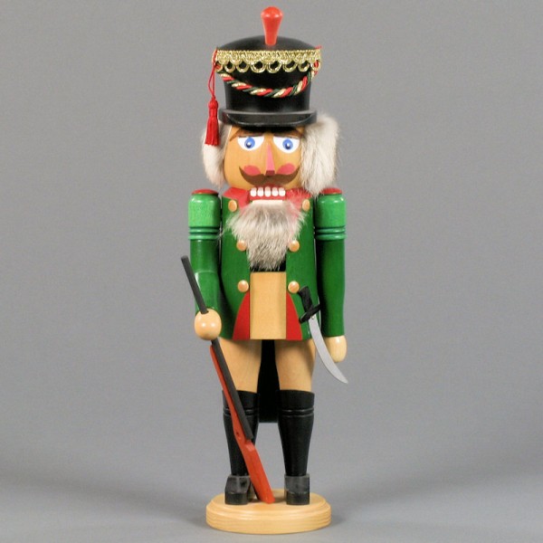 Dregeno Erzgebirge - Nussknacker Sächsischer Reiter - 41cm
