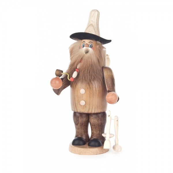 Dregeno Erzgebirge - Räuchermann Holzwarenhändler - 20cm