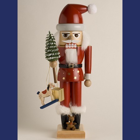 KWO Nussknacker Erzgebirge Santa Claus 29cm