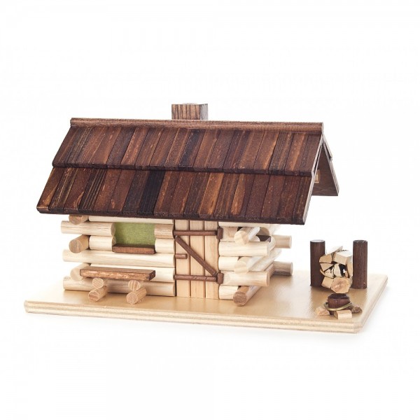 Dregeno Erzgebirge - Räucherhaus Waldhütte - 10cm