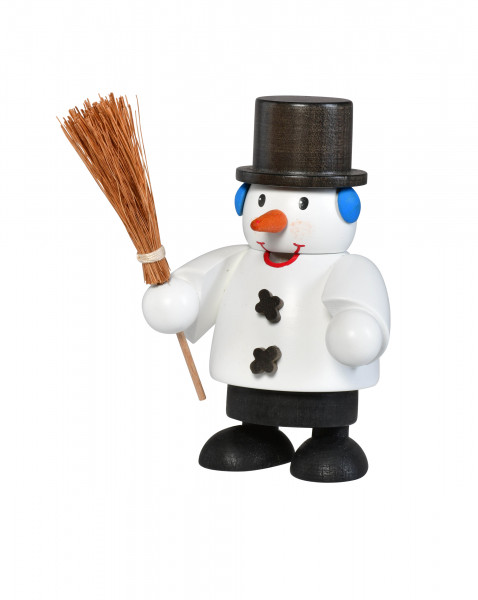 KWO Räuchermann Erzgebirge Schneemann 10cm