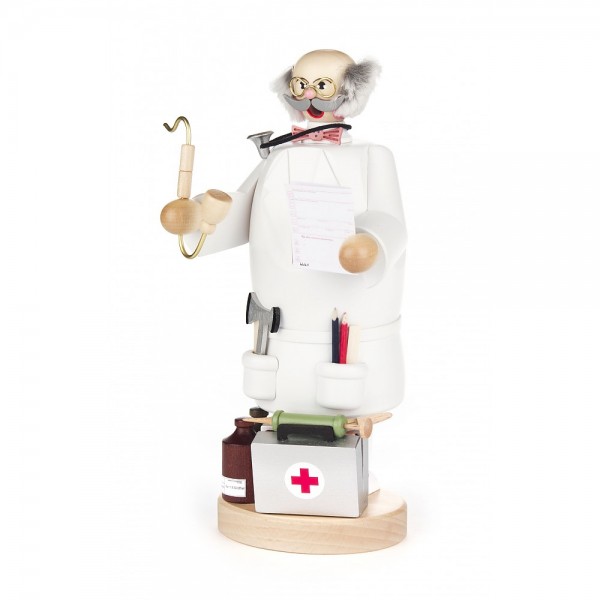 Dregeno Erzgebirge - Räuchermann Arzt - 22cm