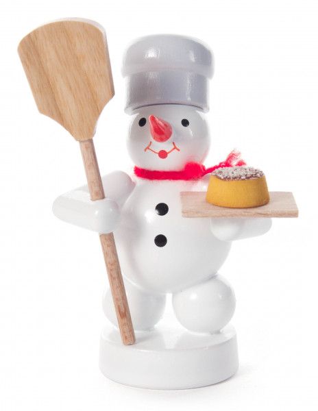 Dregeno Erzgebirge - Schneemann mit Brotschieber