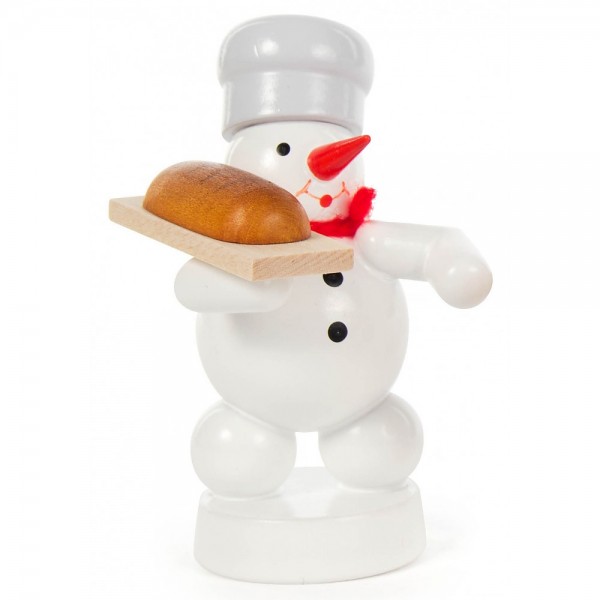 Dregeno Erzgebirge - Schneemann mit Brot