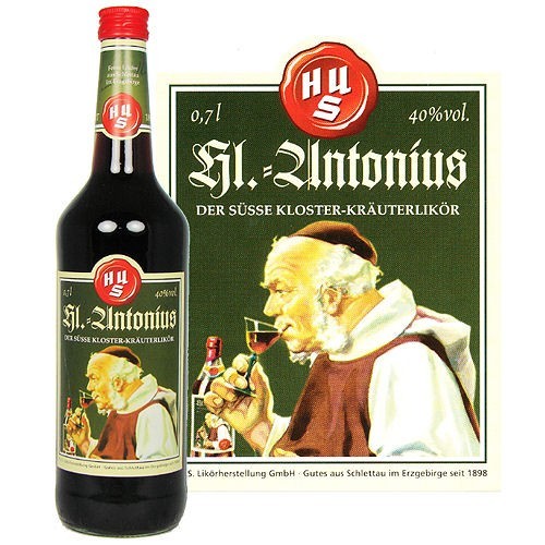 Antonius 0,7l Glasflasche