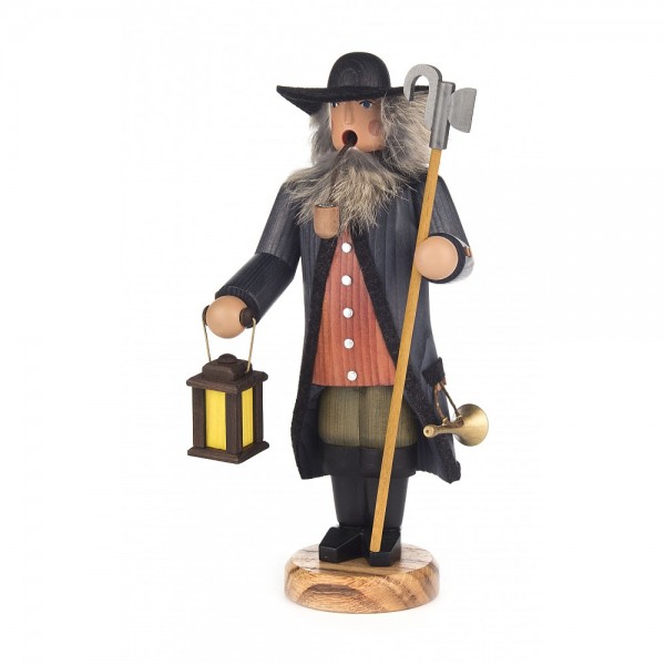 Dregeno Erzgebirge - Räuchermann Nachtwächter - 22cm