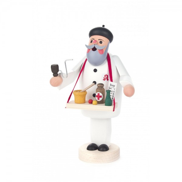 Dregeno Erzgebirge - Räuchermann Apotheker - 19cm