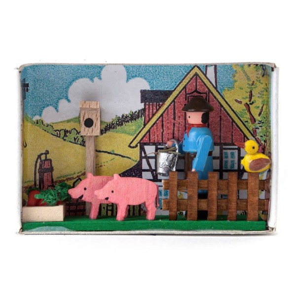 Dregeno Erzgebirge - Zündholzschachtel Schweinehirt