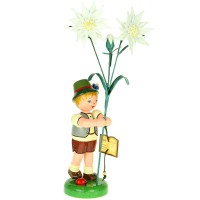 Hubrig Blumenjunge 24cm Edelweiß Hubrig Blumenjunge 24cm Edelweiß