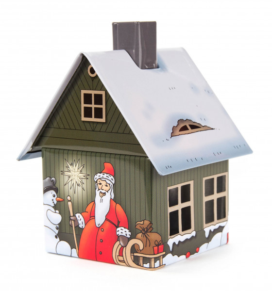 Dregeno Erzgebirge - Räucherhaus Metall »Weihnachtsmotiv«