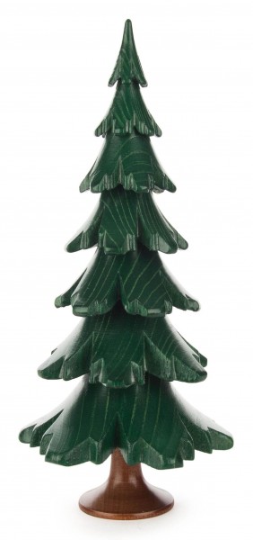 Dregeno Erzgebirge - Baum grün lasiert 19 cm