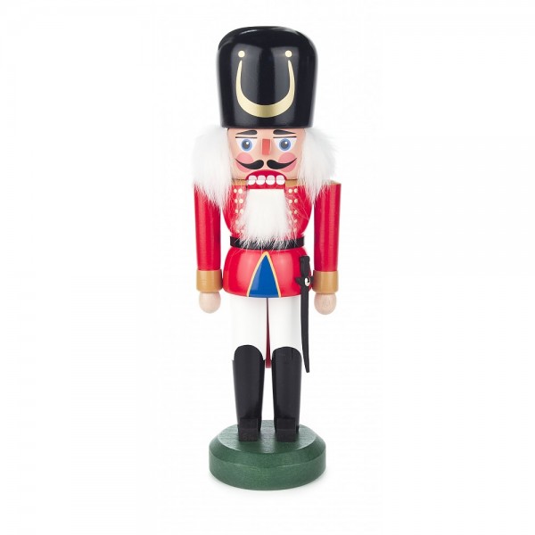 Dregeno Erzgebirge - Nussknacker Wachsoldat rot - 30cm