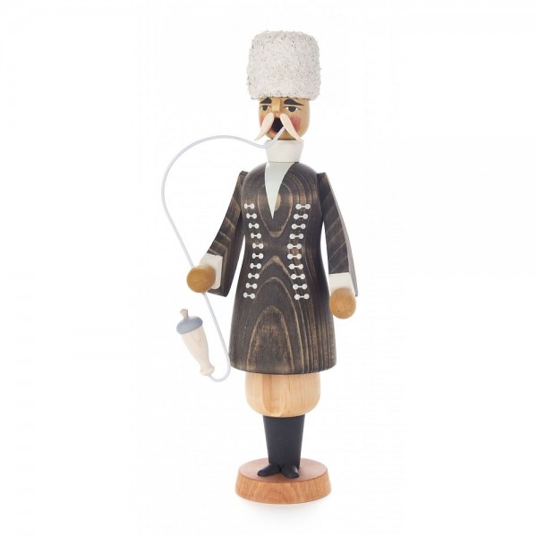 Dregeno Erzgebirge - Räuchermann Tscherkesse - 22cm