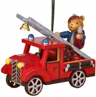 Hubrig Baumbehang Feuerwehr mit Teddy Hubrig Baumbehang Feuerwehr mit Teddy