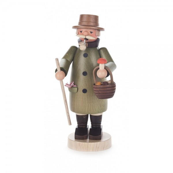Dregeno Erzgebirge - Räuchermann Pilzsucher - 19cm