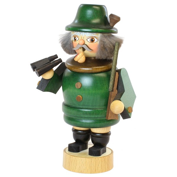 Räuchermann Erzgebirge - Qualmgusch Jäger - 20cm