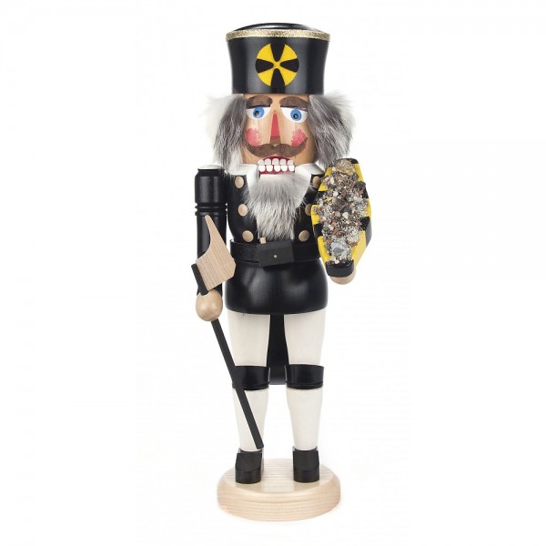 Dregeno Erzgebirge - Nussknacker Bergmann mit Erzmulde - 38cm