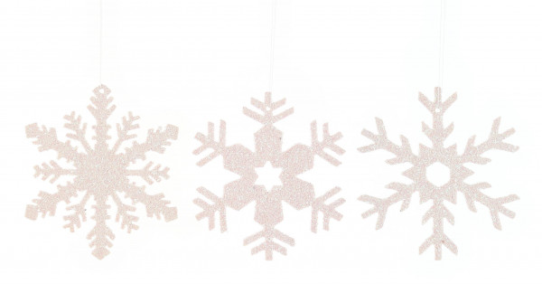 Dregeno Erzgebirge - Behang Schneekristall weiß (6)